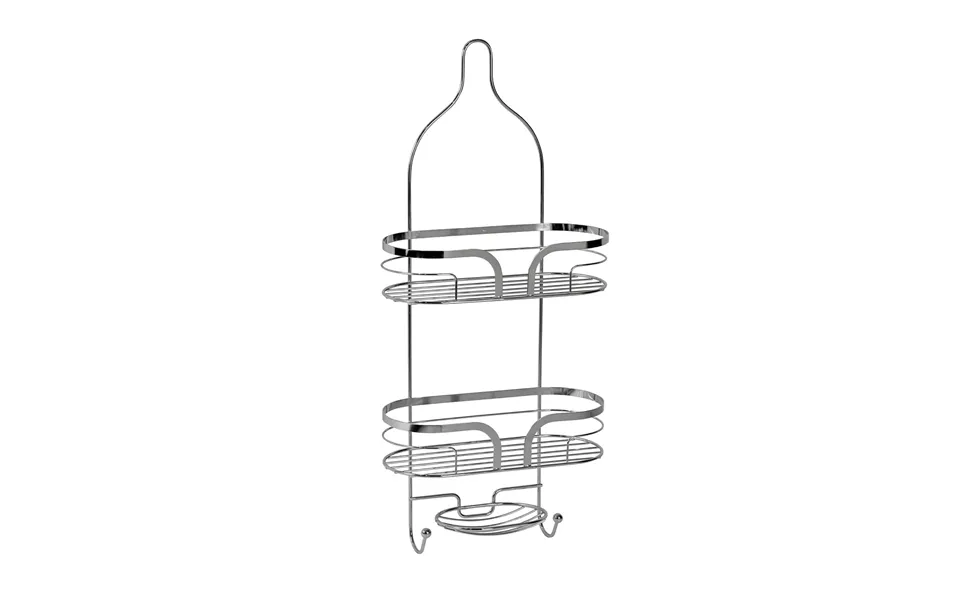 Dante Chrome Hanging Caddy With Soap Dish