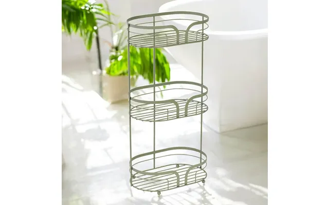 Dante Sage Green Freestanding Floor Caddy