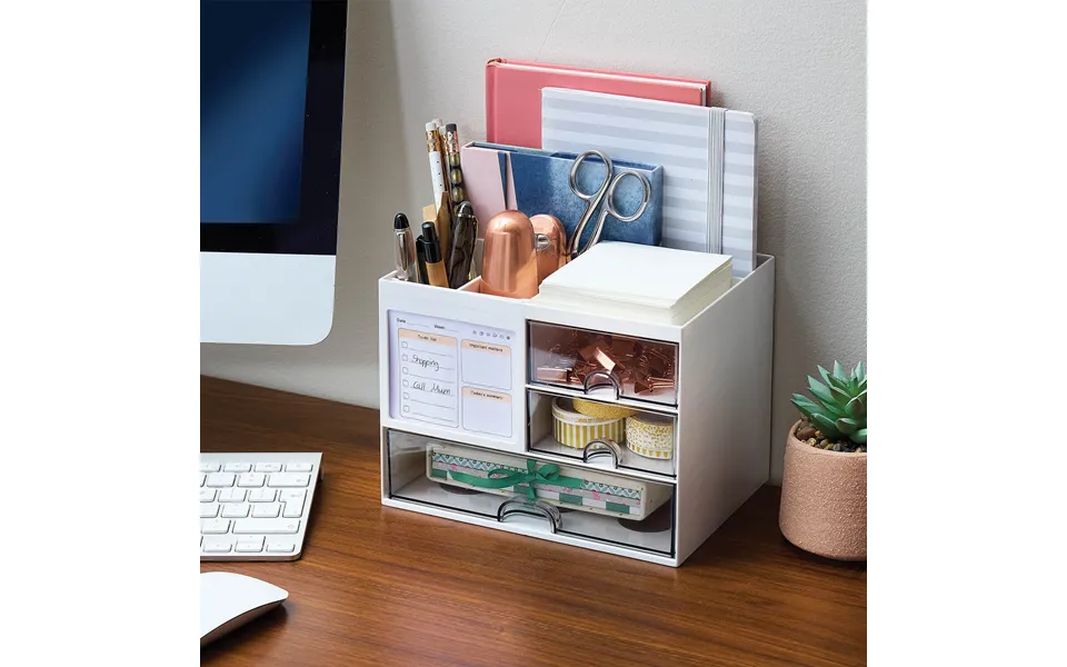 Desk Organiser With Memo Slot