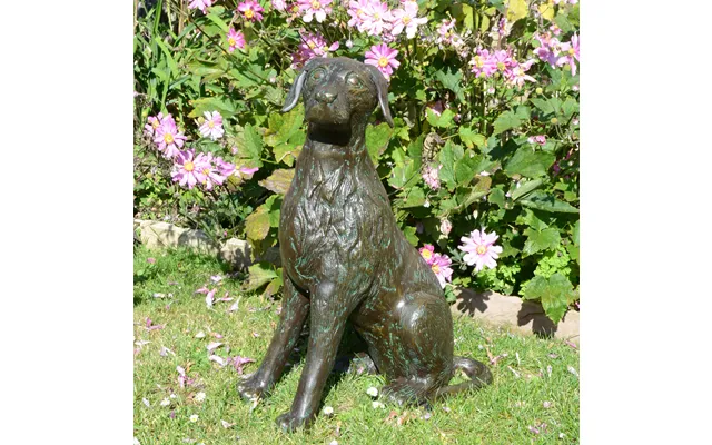 Dog 56cm Aluminium Dark Verdigris product image