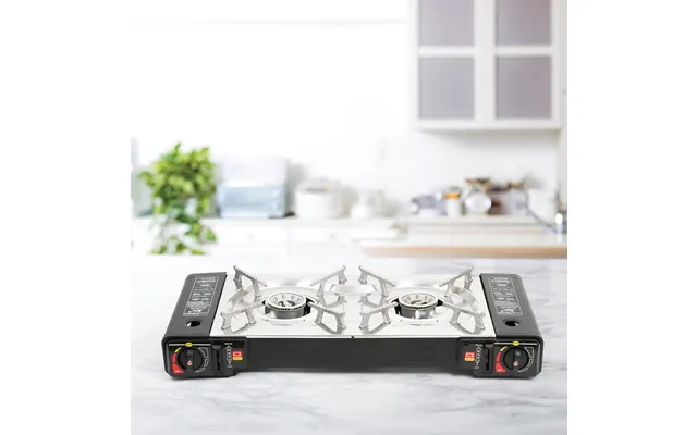 Double Burner Portable Gas Stove