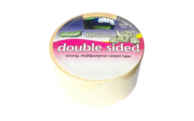 Double Sided Tape 50mm X 10m Twin Pack product image
