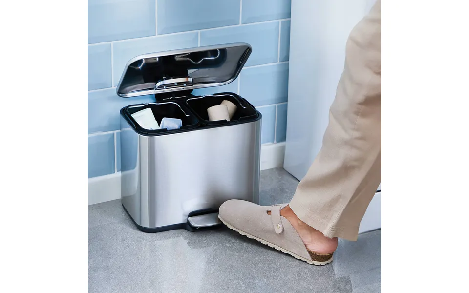 Duo Bathroom Recycling Bin