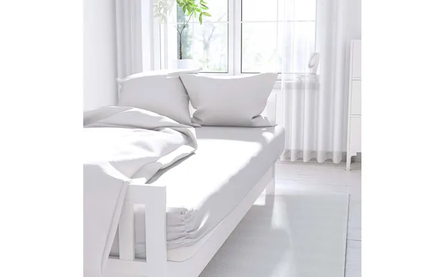 Egyptian Cotton White Small Double Fitted Sheet