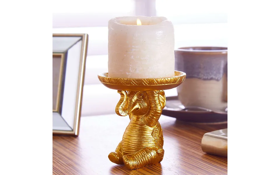 Elephant Trinket Dish H9 Xw9 Xd9cm