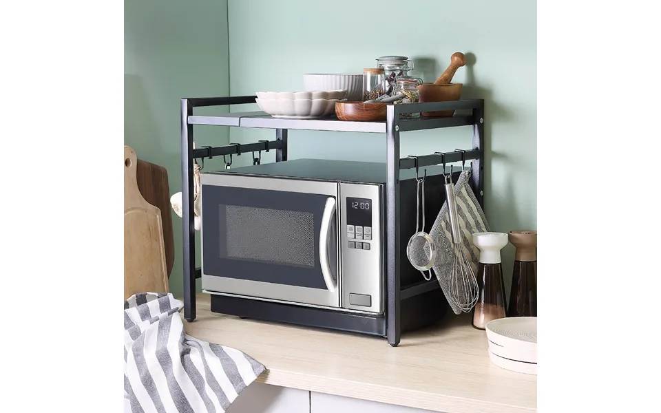 Expandable Air Fryer And Microwave Shelf