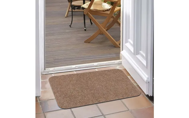 Fairisle Mat Beige 70x40cm 2 Pack