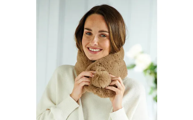 Faux Fur Bobble Scarf product image