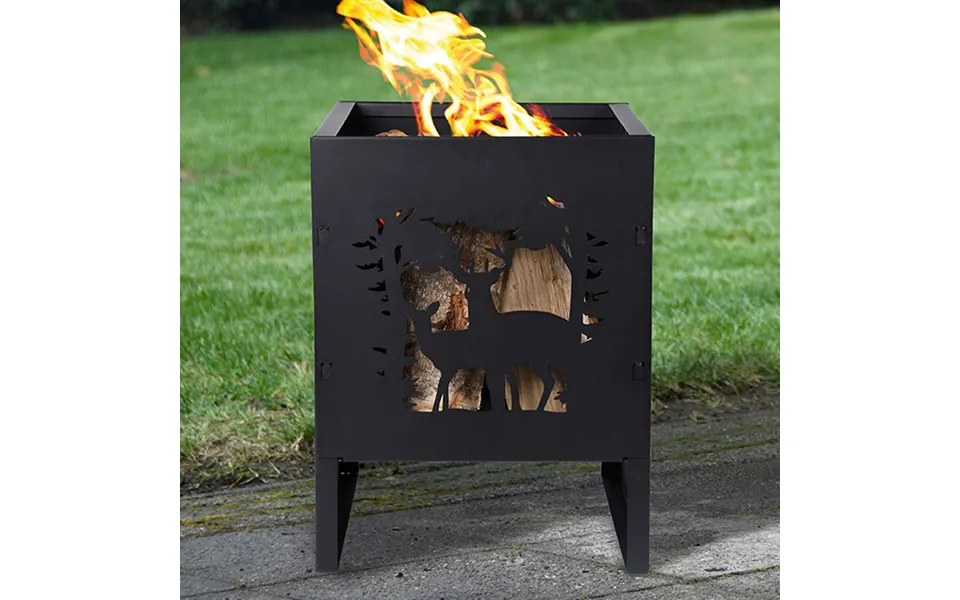 Firebasket Square Deer