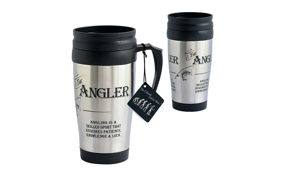 Gift For Man Travel Mug Angler