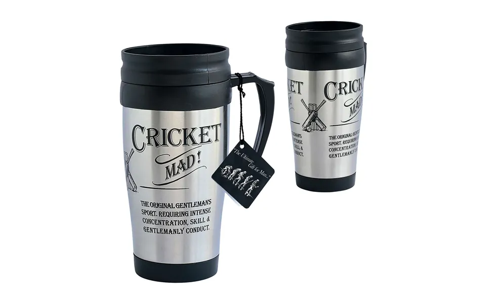 Gift For Man Travel Mug Cricket