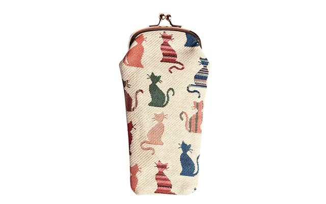 Glass Pouch Bag Cheeky Cat