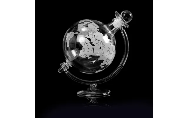 Globe Decanter With Cradle