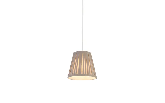 Grey Pleated Faux Silk Shade 20cm Dia product image