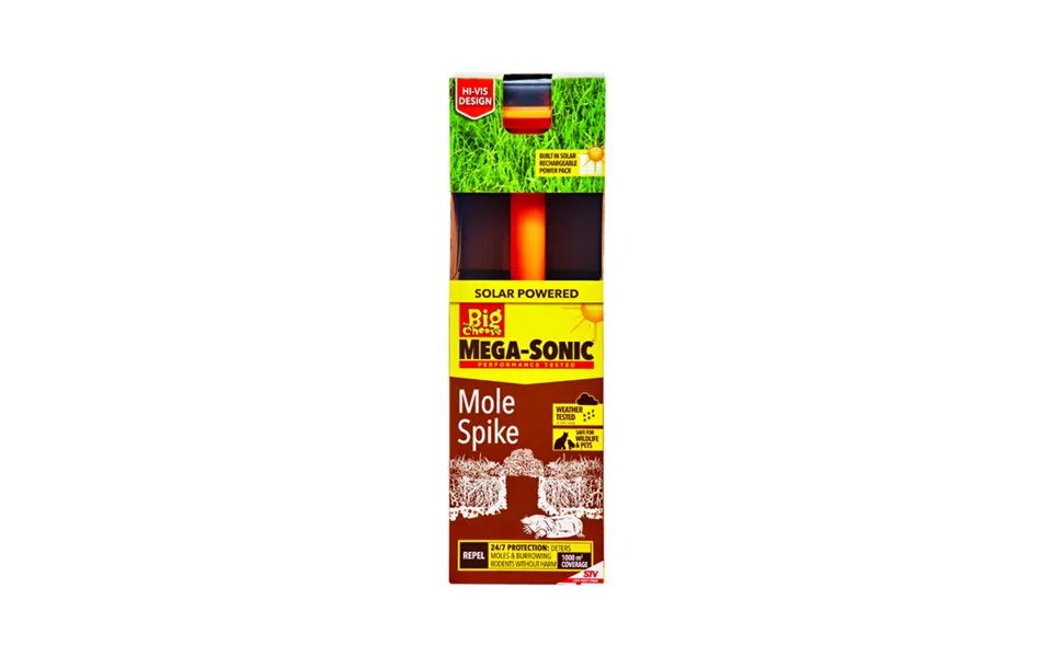 Hi-vis Mega-sonic Solar Mole Spike