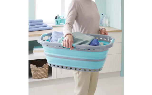 Hip-hugger Collapsible Laundry Basket product image