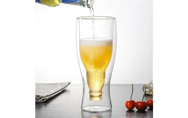 Hop Side Down Pint Glass