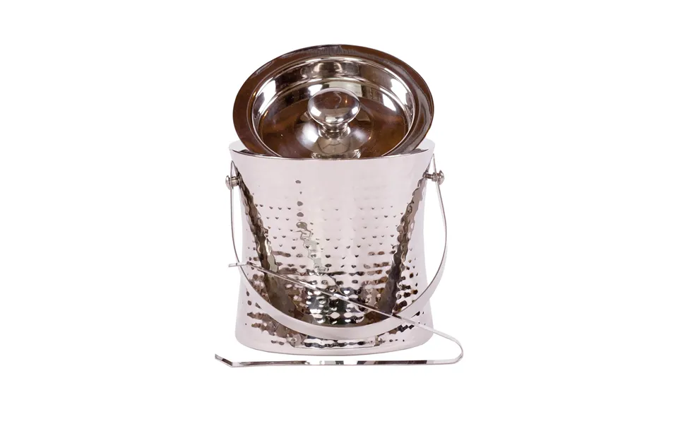 Ice Bucket With Tongs