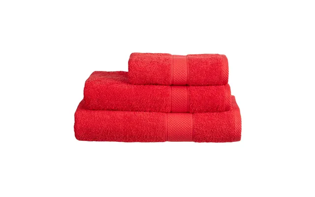 Imperial Guest Towel Red Pk4 product image