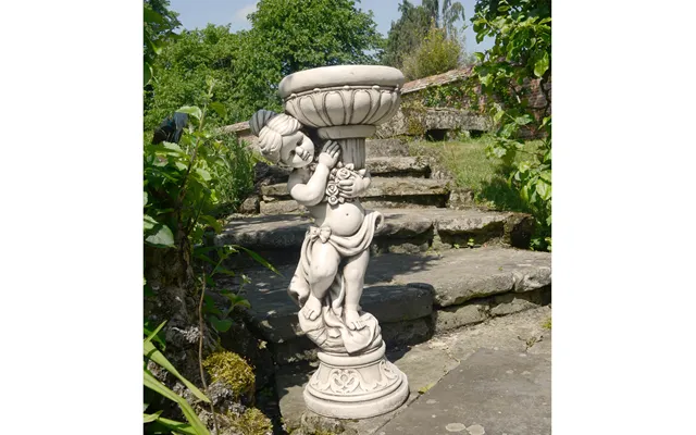 Janet Girl Planter 75cm Antique Stone Effect product image