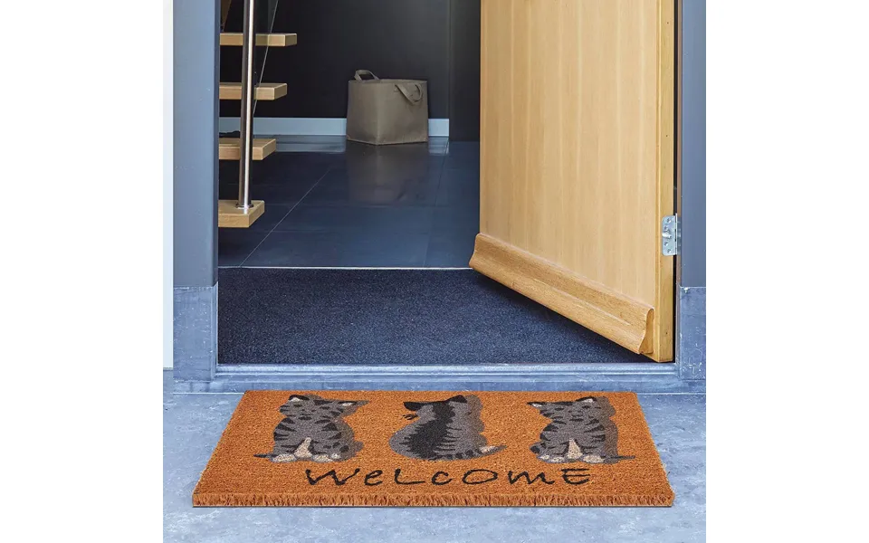 Kentwell Animals Mat Welcome Cats 70x40cm