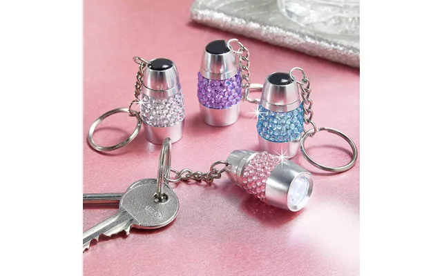 Keyring Torch Set Of 4 H3.7 Xw2.1 Xd2.1cm