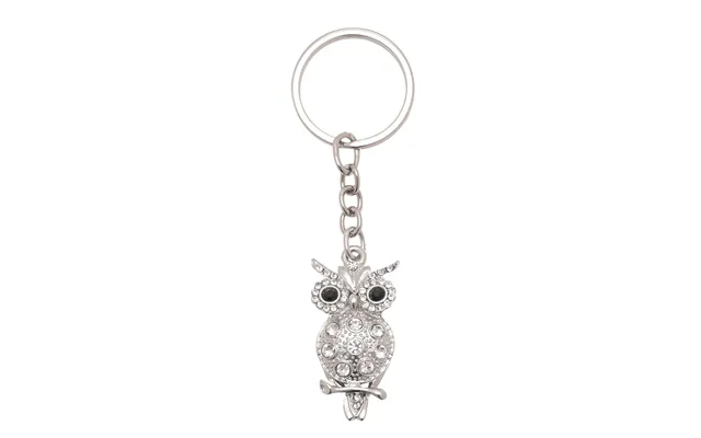 Keyring With Clear Crystals Owl product image