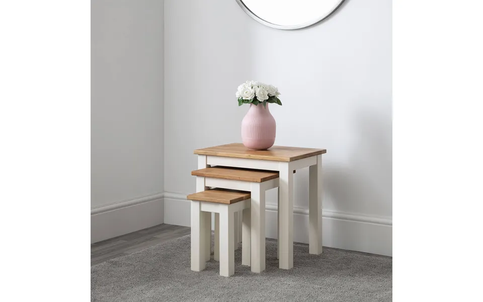 Kirkby Ivory Nest Of Tables