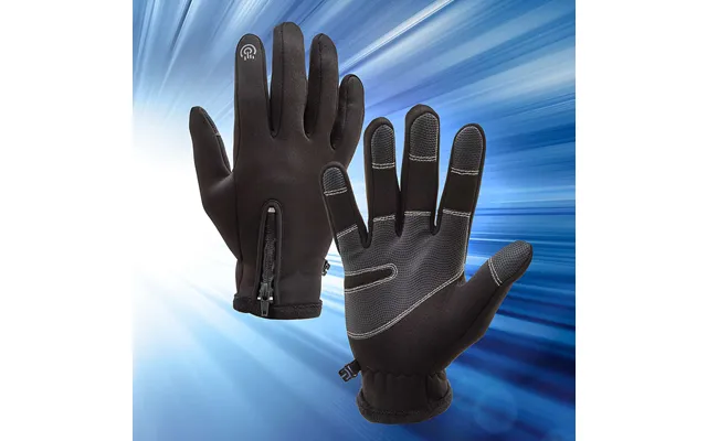 L-xl Black Weatherproof Performance Gloves