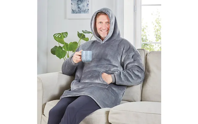 Ladies Snuggle Hoodie White. One Size Fits All. W74 X L110cm product image
