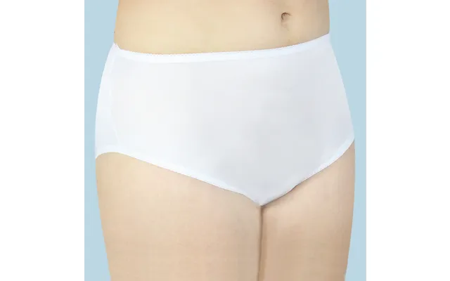 Ladies White Cotton Absorb Pants 100ml 32 34