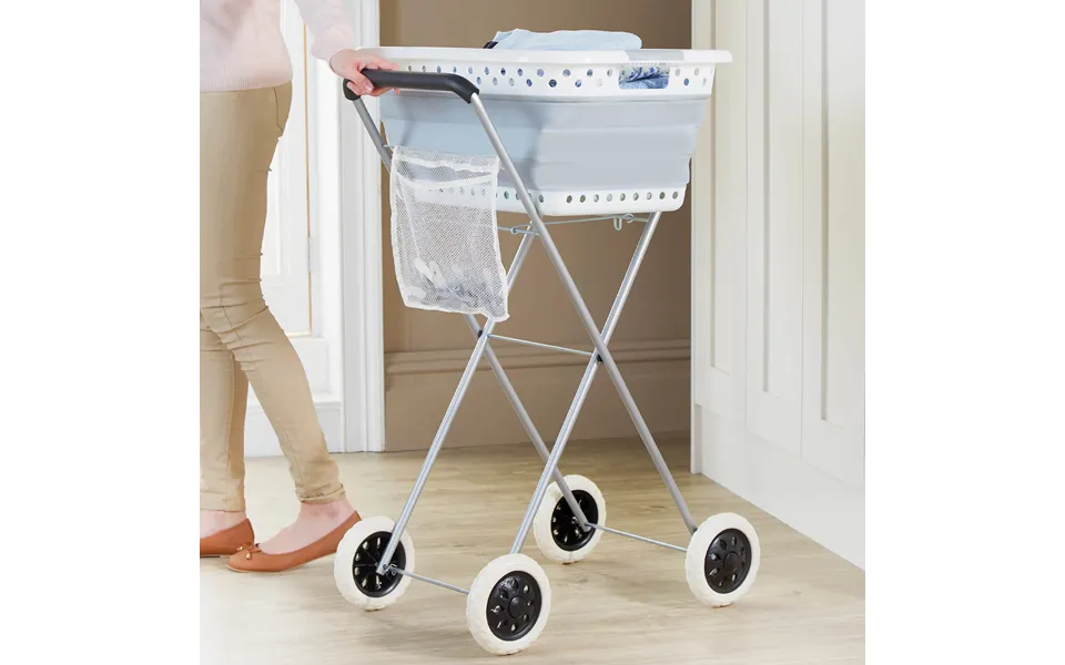 Laundry Trolley H104 X W43 X D16cm