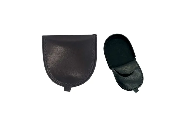 Leather Coin Purse Black product image
