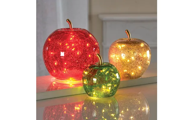 Led Decorative Apple Green 10 Cm