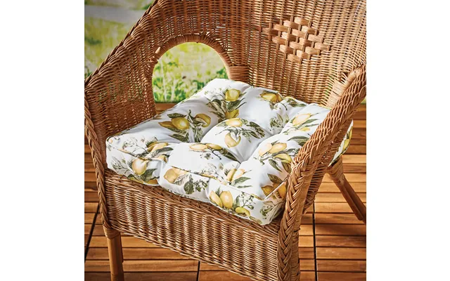 Lemon Print Booster Cushion