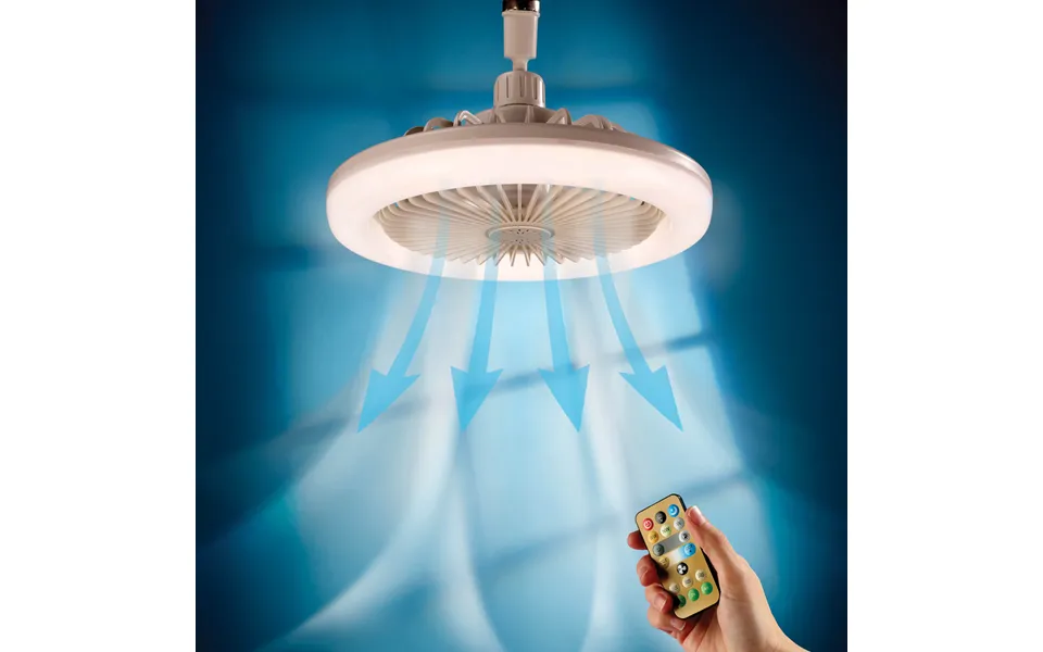 Light Socket Fan H11cm - Dia. 25cm