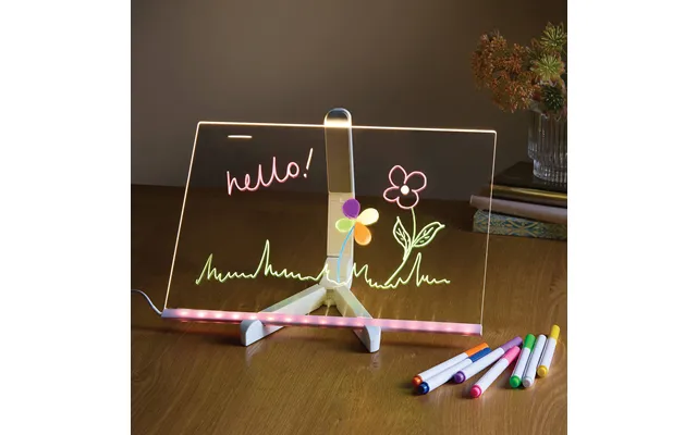 Light Up Acrylic Writing Board With Pens product image