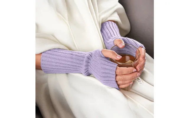 Lilac Extra Long Hand Warmers product image