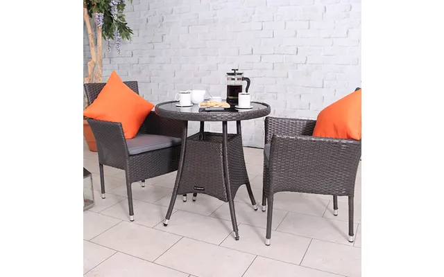 Malaga 2 Seater Fixed Bistro Set product image
