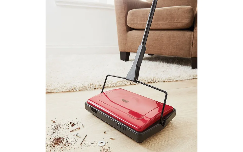 Manual Carpet Sweeper Sweeper Head H6 X W27.5 Xd20cm. Handle 94cm