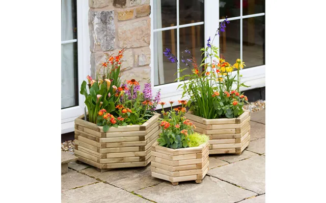 Marford Hexagonal Planter Set Of 3