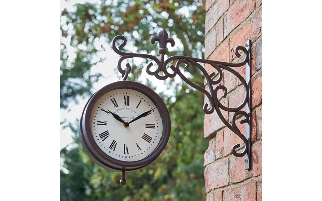 Marylebone Station Wall Clock & Thermometer 8in