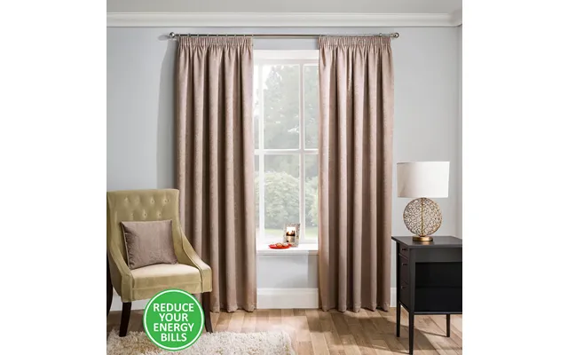 Matrix Tapetop Curtains 46wx90d Latte