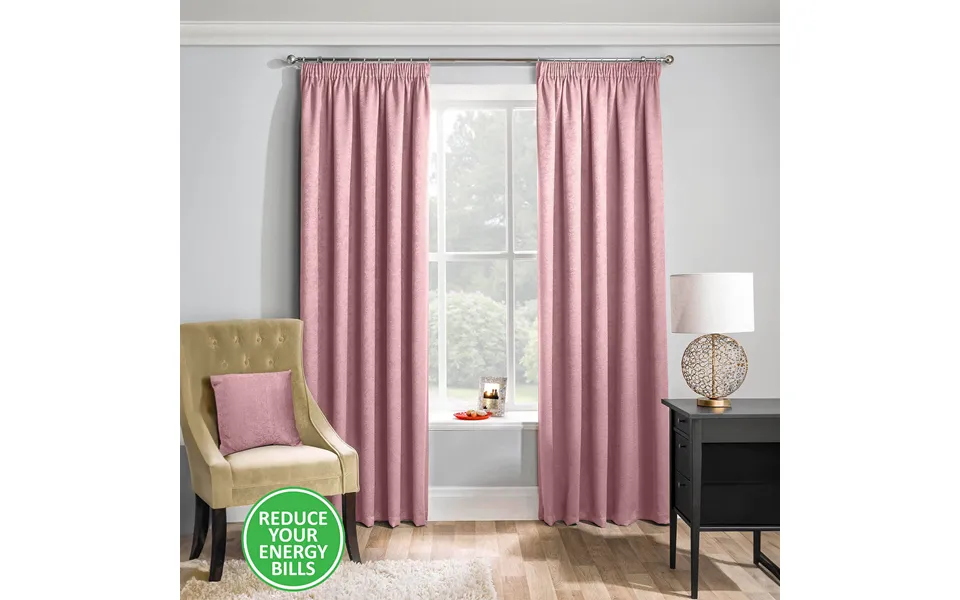 Matrix Tapetop Curtains 90wx90d Blush