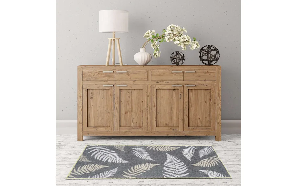 Mayfair Recylon Mat Botanical Leaves 75x50cm