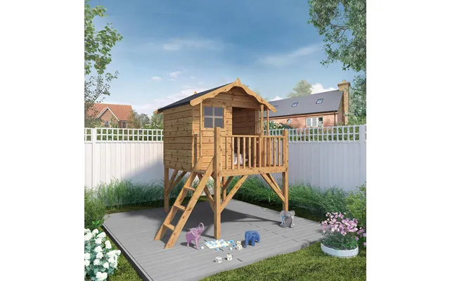 Mercia Poppy Playhouse With Tower