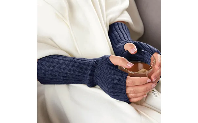 Navy Extra Long Hand Warmers product image