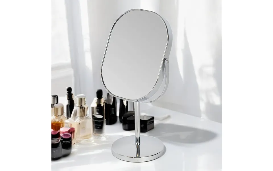 Nikon 3x Magnifying Chrome Oval Vanity Mirror