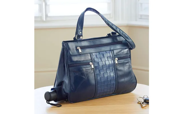 Organiser Bag With Umbrella Navy H24 Xw30 Xd9cm