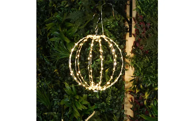 Outdoor 140 Led Copper Gold Sphere With Timer product image